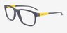 ARNETTE Wobani Matte Gray Alternative MaterialsEyeglass Frames from EyeBuyDirect, Angle View
