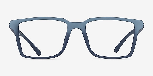 Armani Exchange AX3129U Matte Blue Gradient Éco-responsableMontures de lunettes de vue d'EyeBuyDirect, Vue de Face