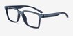 Armani Exchange AX3129U Matte Blue Gradient Alternative MaterialsEyeglass Frames from EyeBuyDirect, Angle View