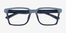 Armani Exchange AX3129U Matte Blue Gradient Alternative MaterialsEyeglass Frames from EyeBuyDirect, Closed View