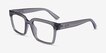 Armani Exchange AX3133U Shiny Transparent Gray Alternative MaterialsEyeglass Frames from EyeBuyDirect, Angle View