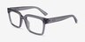 Armani Exchange AX3133U Shiny Transparent Gray Eco-friendlyEyeglass Frames from EyeBuyDirect, Angle View