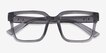 Armani Exchange AX3133U Shiny Transparent Gray Alternative MaterialsEyeglass Frames from EyeBuyDirect, Closed View