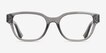 Armani Exchange AX3134U Shiny Transparent Gray Alternative MaterialsEyeglass Frames from EyeBuyDirect, Front View
