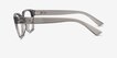Armani Exchange AX3134U Shiny Transparent Gray Alternative MaterialsEyeglass Frames from EyeBuyDirect, Side View