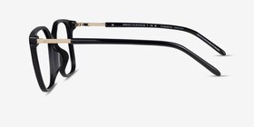 Armani Exchange AX3132F Shiny Black Acétate Montures de lunettes de vue d'EyeBuyDirect, Vue de Côté
