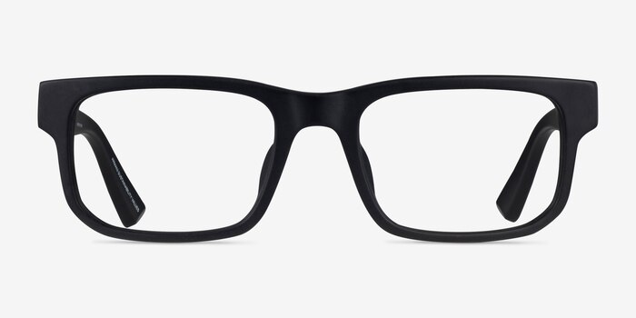 Armani Exchange AX3135F Matte Black Acétate Montures de lunettes de vue d'EyeBuyDirect
