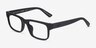 Armani Exchange AX3135F Matte Black Matériaux biosourcésMontures de lunettes de vue d'EyeBuyDirect, Vue d'Angle