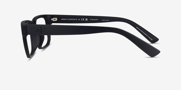 Armani Exchange AX3135F Matte Black Acétate Montures de lunettes de vue d'EyeBuyDirect