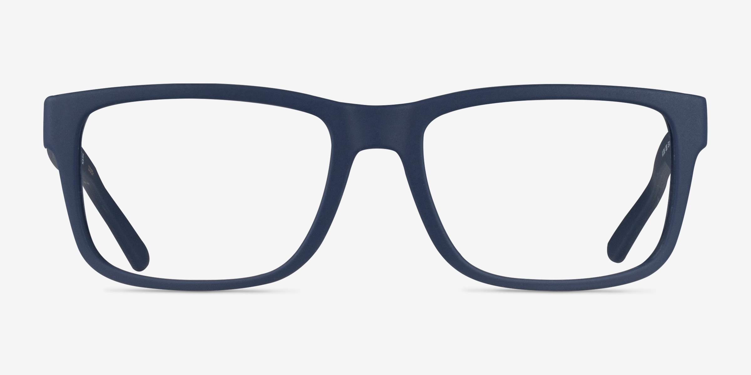 Armani Exchange AX3016 - Square Matte Navy Blue Frame Glasses For