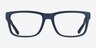 Armani Exchange AX3016 Matte Navy Blue Eco-friendlyEyeglass Frames from EyeBuyDirect, Front View