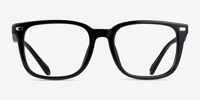 Coach HC6276U Noir AcétateMontures de lunettes de vue d'EyeBuyDirect, Vue de Face