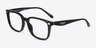 Coach HC6276U Noir Matériaux biosourcésMontures de lunettes de vue d'EyeBuyDirect, Vue d'Angle