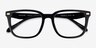 Coach HC6276U Noir Matériaux biosourcésMontures de lunettes de vue d'EyeBuyDirect, Vue Rapprochée