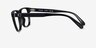 Coach HC6277U Black Alternative MaterialsEyeglass Frames from EyeBuyDirect, Side View
