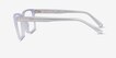 Coach HC6278U Matte Transparent Clear Alternative MaterialsEyeglass Frames from EyeBuyDirect, Side View