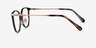 Coach HC6214D Écaille Noire Plastic, MetalMontures de lunettes de vue d'EyeBuyDirect, Vue de Côté