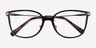 Coach HC6214D Écaille Noire Plastic, MetalMontures de lunettes de vue d'EyeBuyDirect, Vue Rapprochée