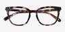 Coach HC6222U Amethyst Pearl Tortoise AcetateEyeglass Frames from EyeBuyDirect, Closed View