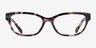 Coach HC6250U Amethyst Pearl Tortoise AcetateEyeglass Frames from EyeBuyDirect, Front View