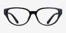 Coach HC6279D Black Alternative MaterialsEyeglass Frames from EyeBuyDirect, Front View
