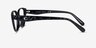 Coach HC6279D Black Alternative MaterialsEyeglass Frames from EyeBuyDirect, Side View