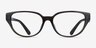 Coach HC6279D Transparent Oak Alternative MaterialsEyeglass Frames from EyeBuyDirect, Front View