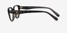 Coach HC6279D Transparent Oak Alternative MaterialsEyeglass Frames from EyeBuyDirect, Side View