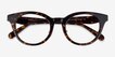 Coach HC6280D Dark Tortoise AcetateEyeglass Frames from EyeBuyDirect, Closed View