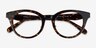 Coach HC6280D Dark Tortoise AcetateEyeglass Frames from EyeBuyDirect, Closed View