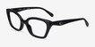 Coach HC6270U Black Alternative MaterialsEyeglass Frames from EyeBuyDirect, Angle View