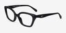 Coach HC6270U Noir Matériaux biosourcésMontures de lunettes de vue d'EyeBuyDirect, Vue d'Angle