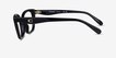 Coach HC6270U Black Alternative MaterialsEyeglass Frames from EyeBuyDirect, Side View