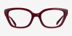 Coach HC6270U Milky Cherry Alternative MaterialsEyeglass Frames from EyeBuyDirect, Front View