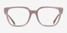 Coach HC6271U Milky Putty AcetateEyeglass Frames from EyeBuyDirect, Front View