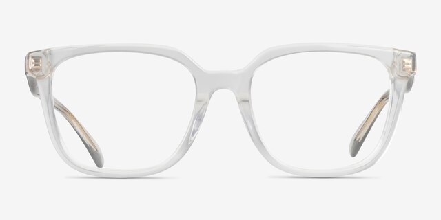 Coach HC6271U Milky Dove AcétateMontures de lunettes de vue d'EyeBuyDirect, Vue de Face