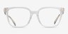 Coach HC6271U Milky Dove AcétateMontures de lunettes de vue d'EyeBuyDirect, Vue de Face