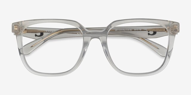 Coach HC6271U Milky Dove AcétateMontures de lunettes de vue d'EyeBuyDirect, Vue Rapprochée