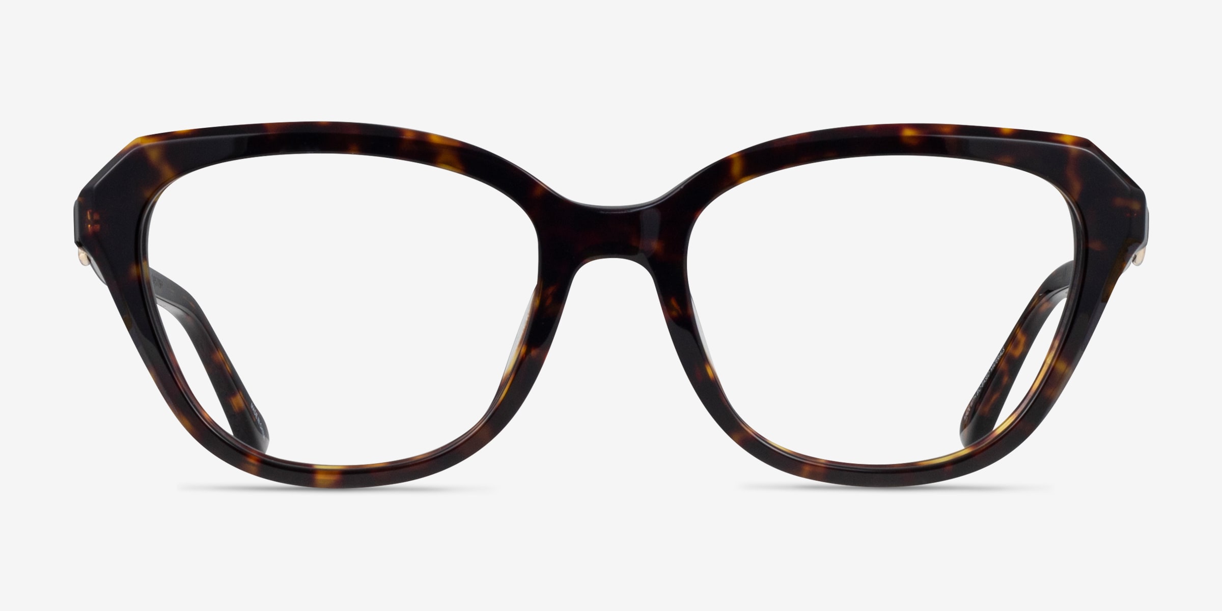 Coach HC6273U - Cat Eye Dark Tortoise Frame Glasses For  display picture 3