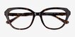 Coach HC6273U Dark Tortoise Alternative MaterialsEyeglass Frames from EyeBuyDirect, Closed View