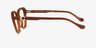 Coach HC6273U Milky Hazelnut AcetateEyeglass Frames from EyeBuyDirect, Side View