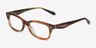 Coach HC6275U Striated Bark Moss AcetateEyeglass Frames from EyeBuyDirect, Angle View