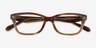 Coach HC6275U Striated Bark Moss AcetateEyeglass Frames from EyeBuyDirect, Closed View