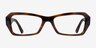 Vogue Eyewear VO5656U Écaille Noire PlastiqueMontures de lunettes de vue d'EyeBuyDirect, Vue de Face