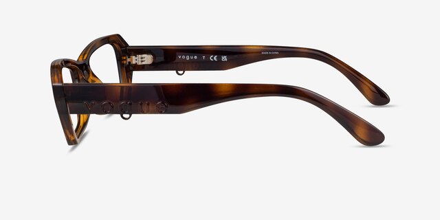 Vogue Eyewear VO5656U Écaille Noire PlastiqueMontures de lunettes de vue d'EyeBuyDirect, Vue de Côté
