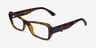Vogue Eyewear VO5656U Dark Tortoise PlasticEyeglass Frames d'EyeBuyDirect, Vue d'Angle