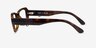 Vogue Eyewear VO5656U Dark Tortoise PlasticEyeglass Frames d'EyeBuyDirect, Vue de Côté