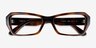 Vogue Eyewear VO5656U Dark Tortoise PlasticEyeglass Frames d'EyeBuyDirect, Vue Rapprochée