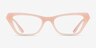 Vogue Eyewear VO5670 Opal Rose Éco-responsableMontures de lunettes de vue d'EyeBuyDirect, Vue de Face