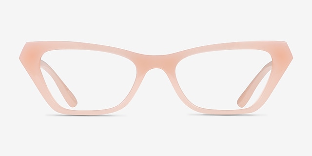 Vogue Eyewear VO5670 Opal Rose Éco-responsableMontures de lunettes de vue d'EyeBuyDirect, Vue de Face
